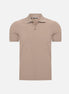 BASIC BEIGE POLO T SHIRT
